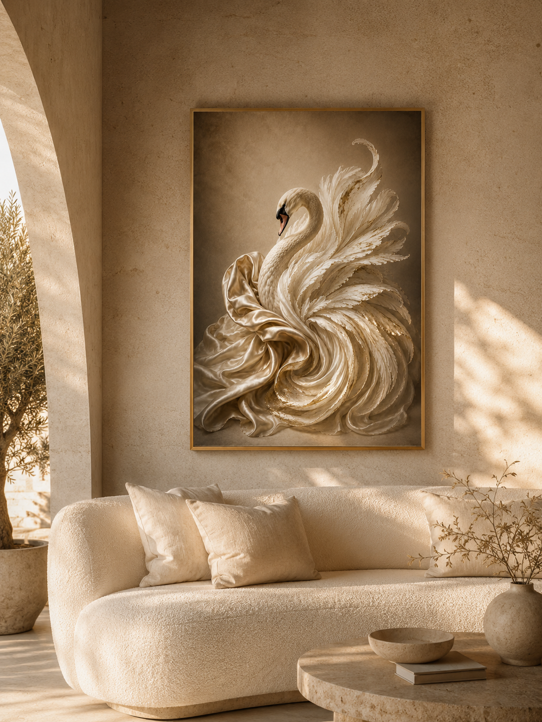 Velvet Feathers - Framed Poster