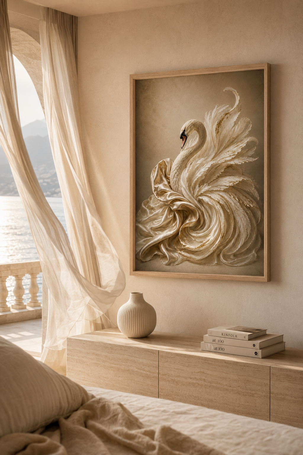 Velvet Feathers - Framed Poster