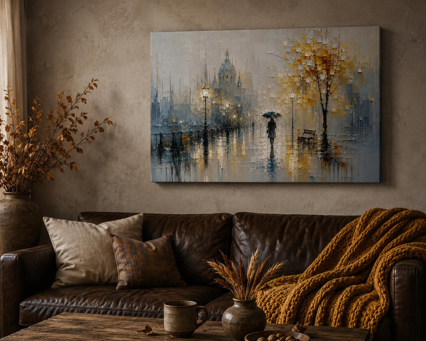 Rainlit Canvas
