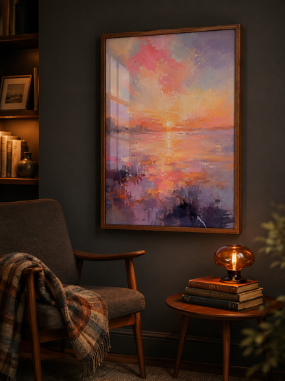 Lavender Coast Poster