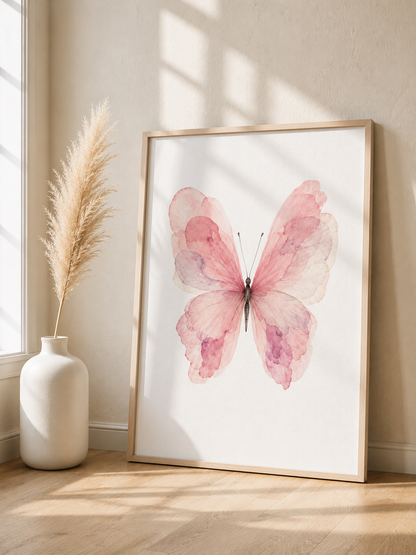 Painted Wing Poster