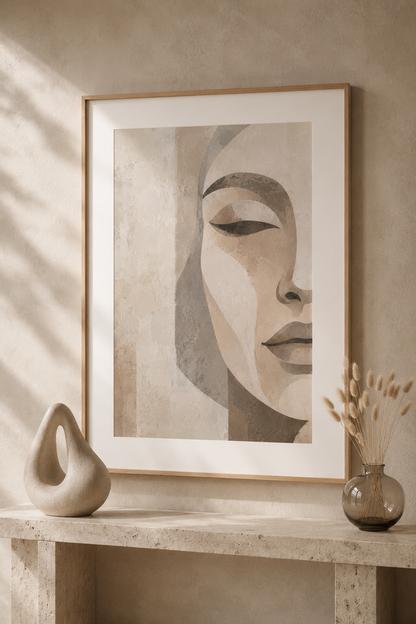 Contour - Framed Poster
