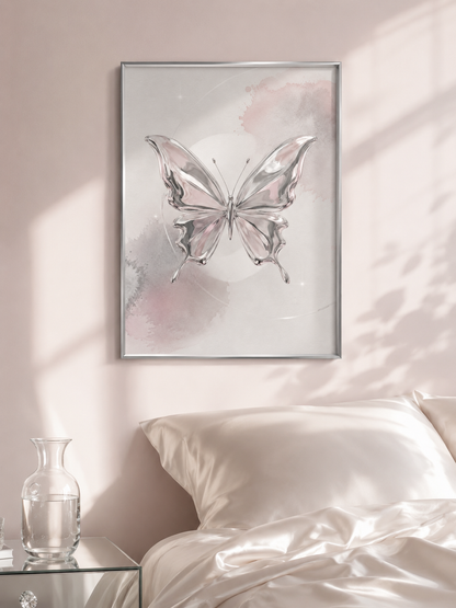 Glass Wings - Framed Poster