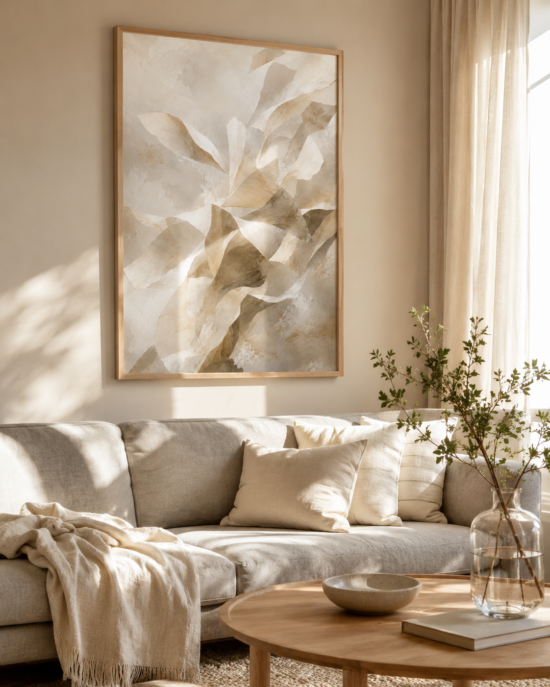Folded Earth Poster