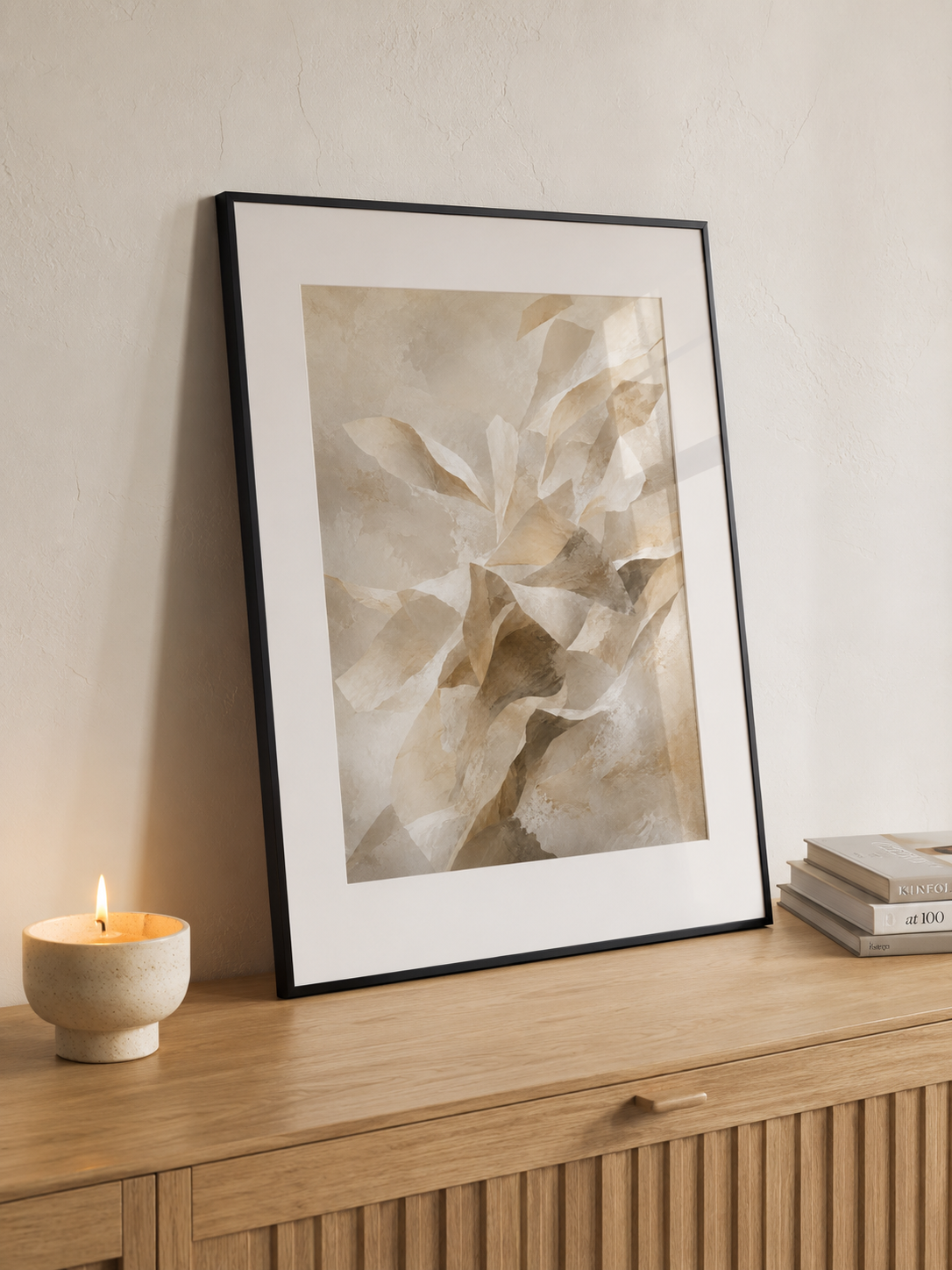 Folded Earth Poster