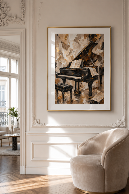 Midnight Sonata - Framed Poster