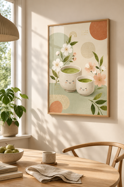 Matcha Moments - Framed Poster