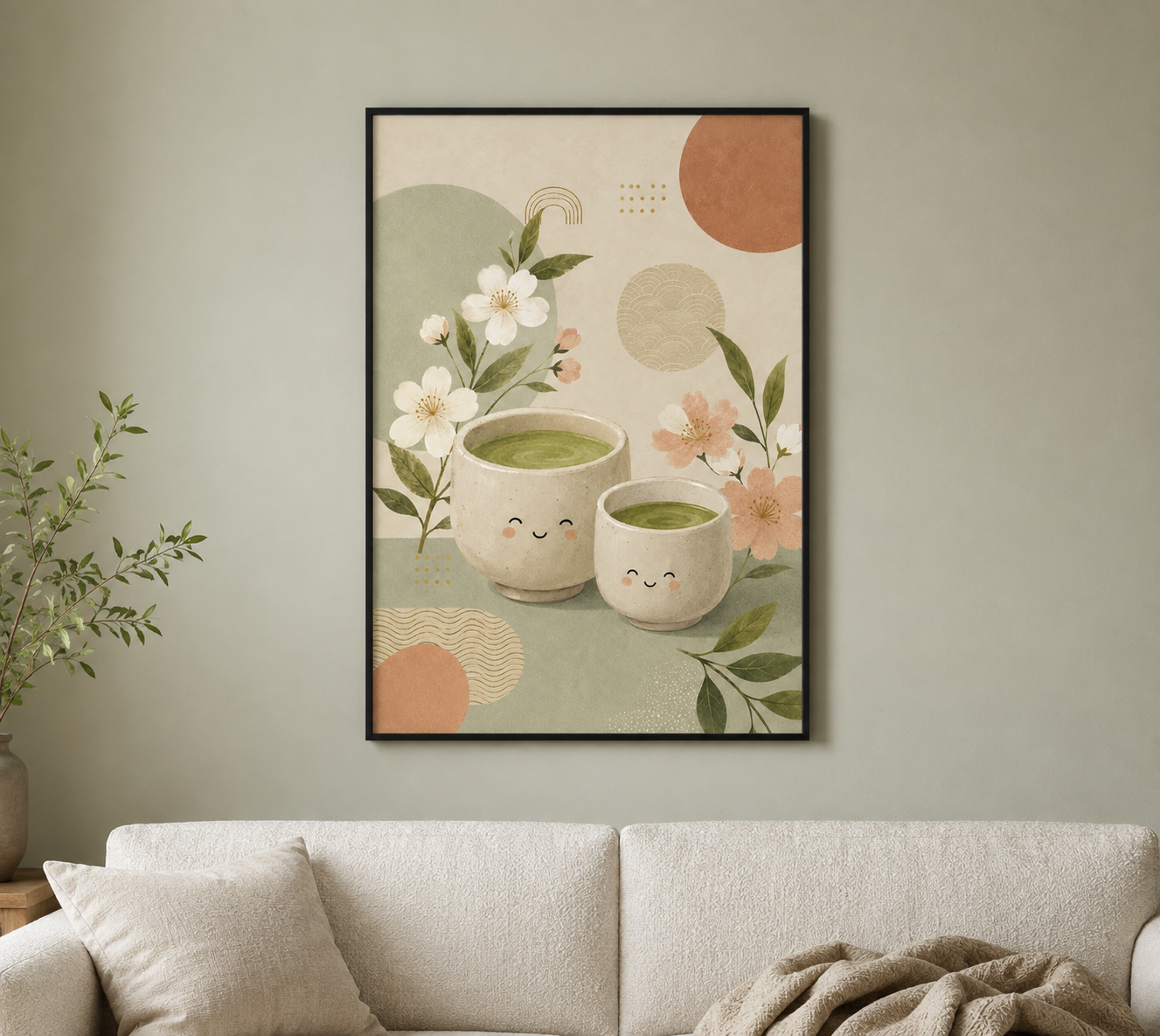 Matcha Moments - Framed Poster