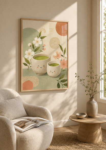 Matcha Moments - Framed Poster