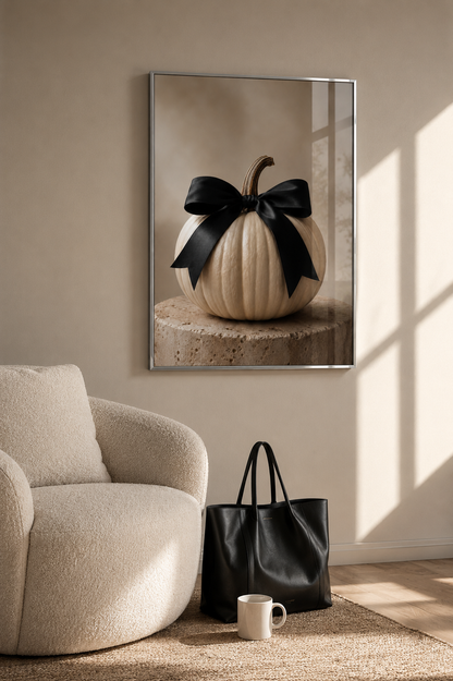 Halloween Chic - Framed Poster