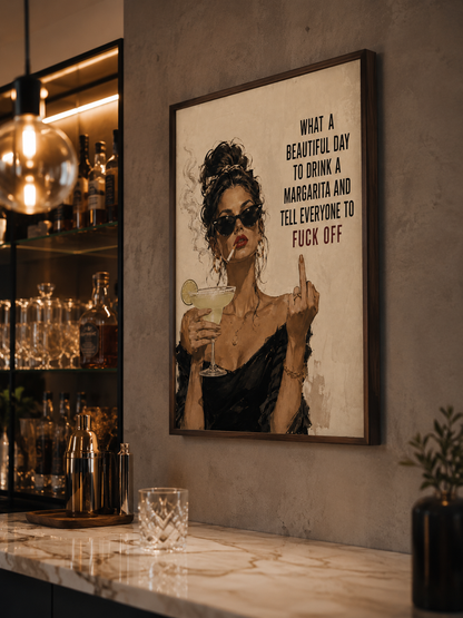 Margarita Mood Poster