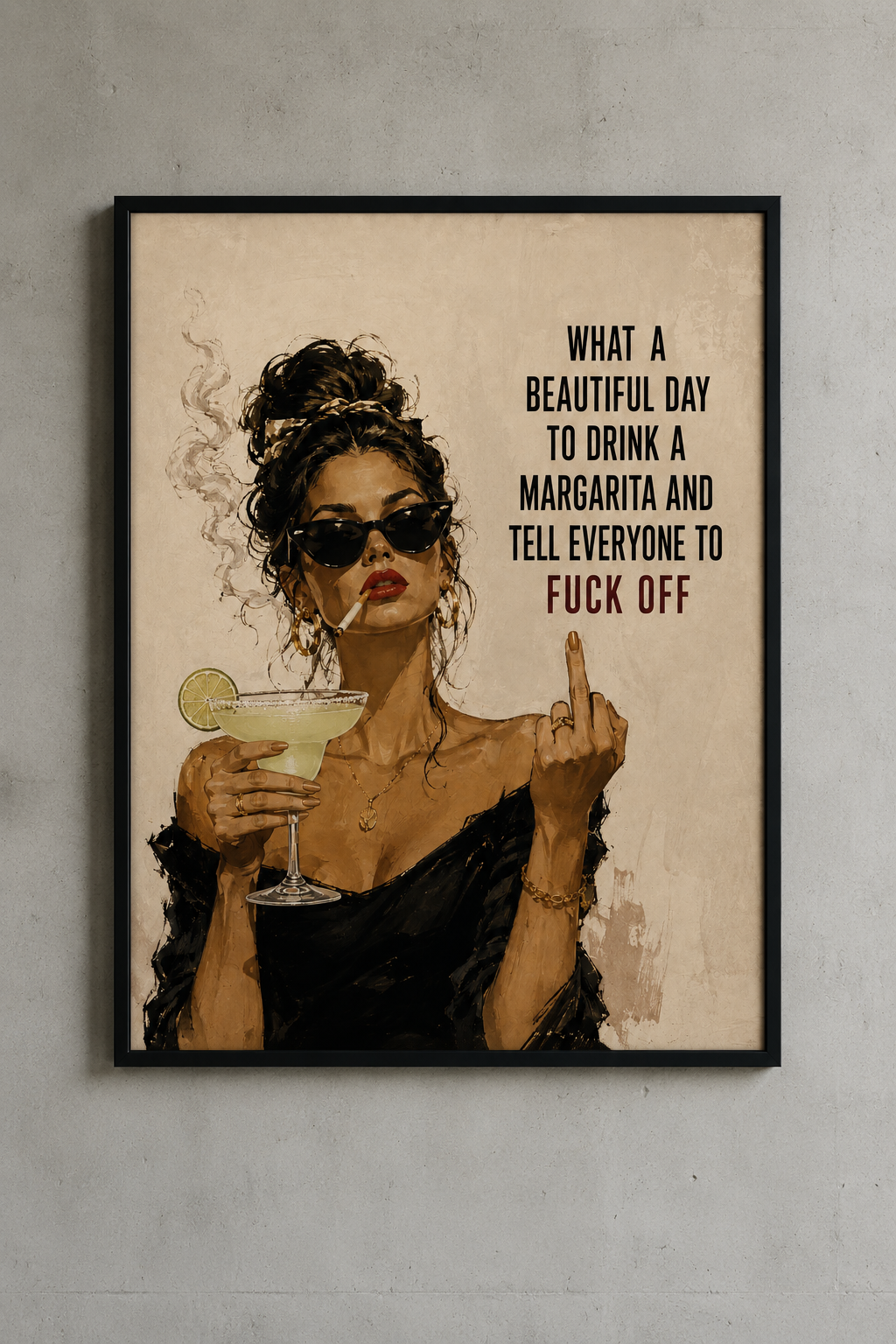 Margarita Mood Poster