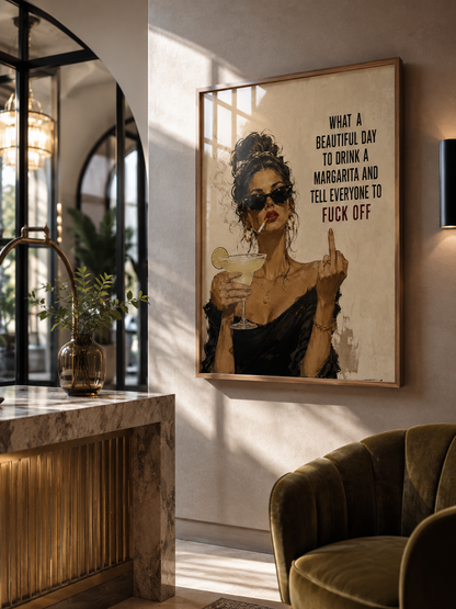 Margarita Mood Poster