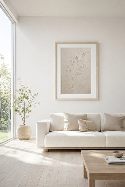 Delicate Branch - Framed Poster