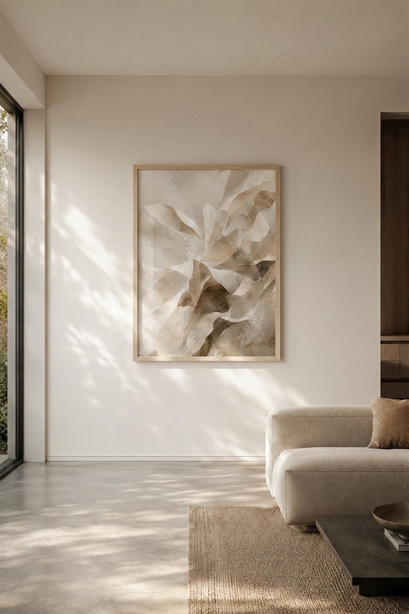 Folded Earth Poster