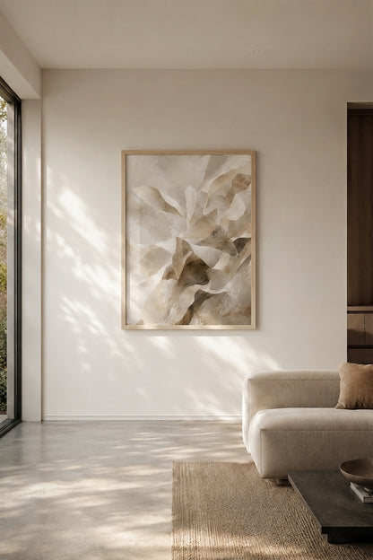 Folded Earth Poster