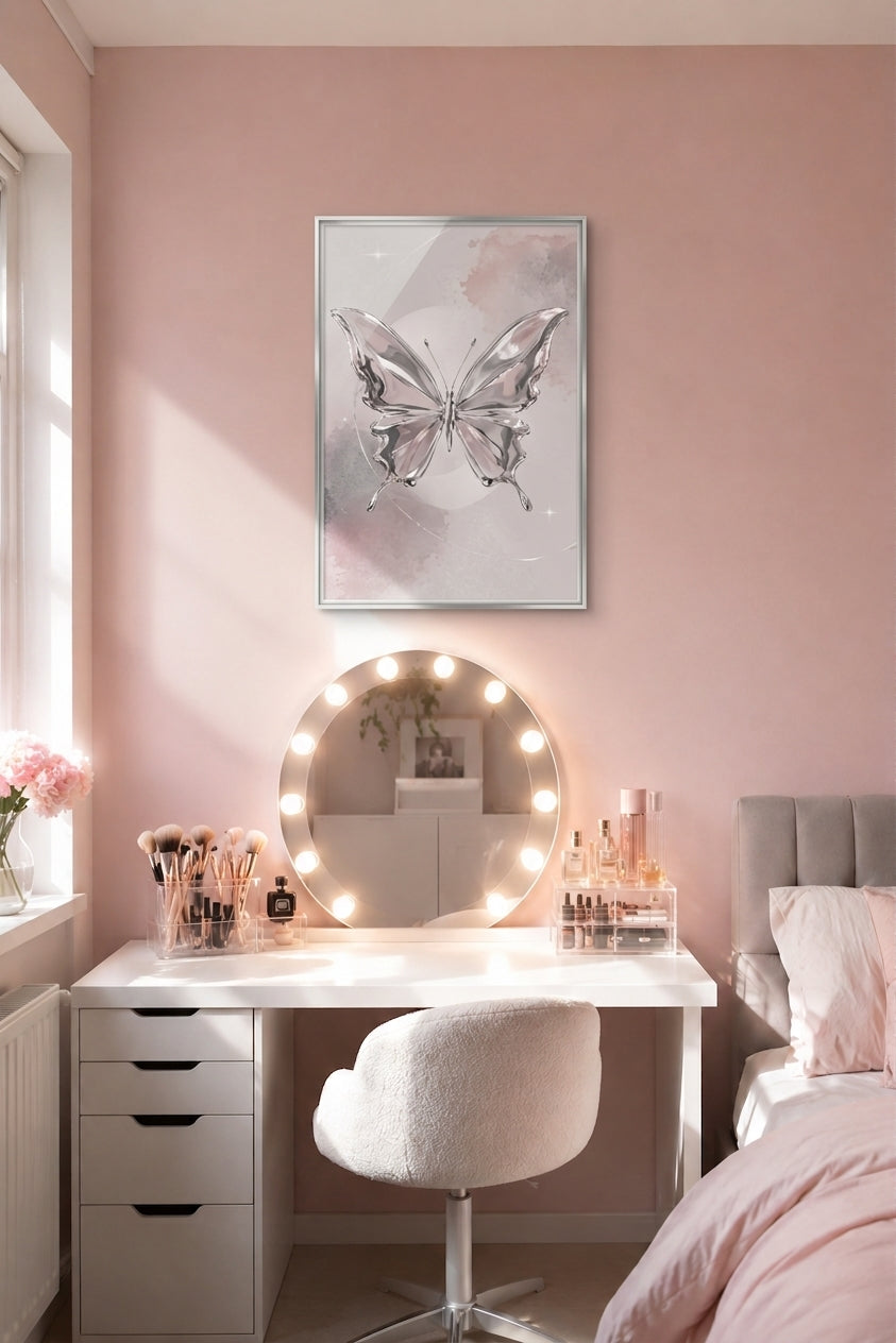 Glass Wings - Framed Poster