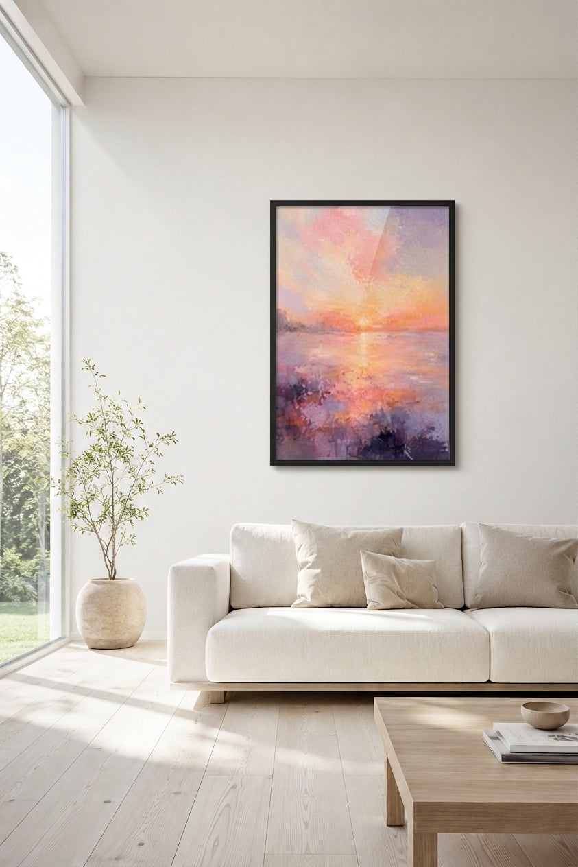 Lavender Coast Poster