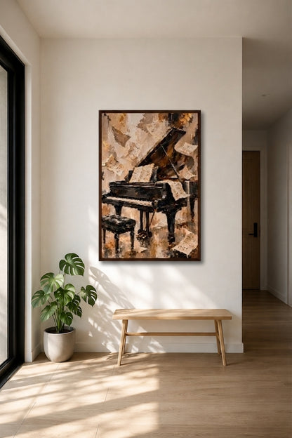 Midnight Sonata - Framed Poster