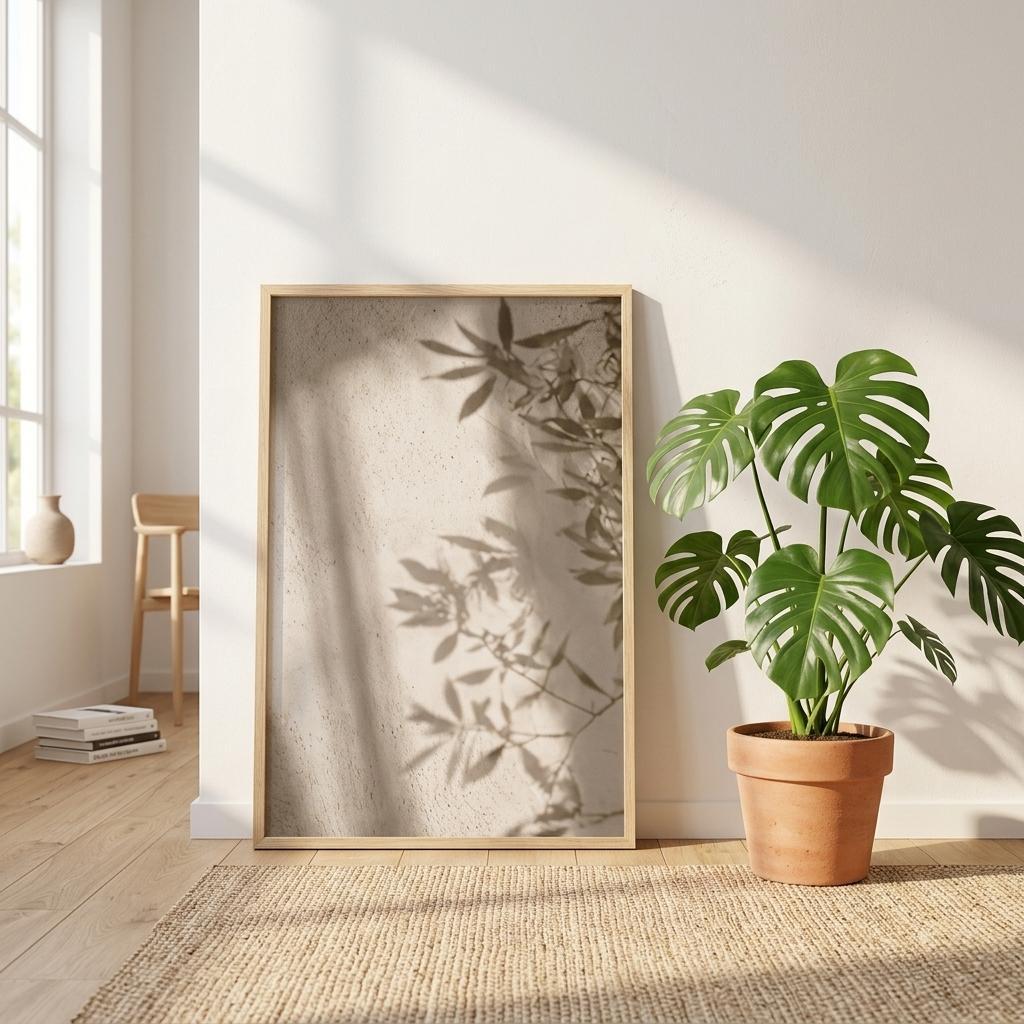 Soft Shadows - Framed Poster