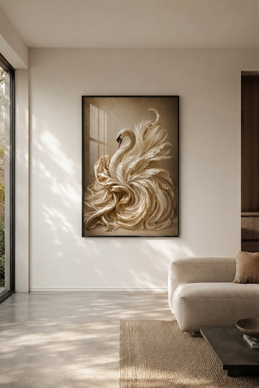 Velvet Feathers - Framed Poster