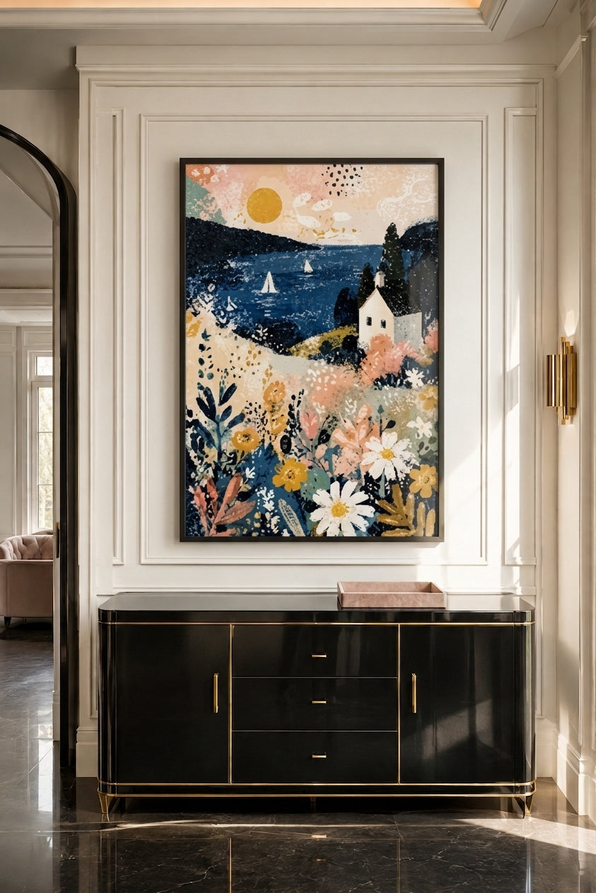 Wildflower Bay - Framed Poster