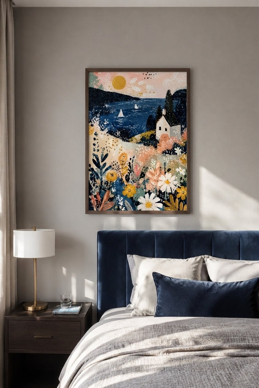 Wildflower Bay - Framed Poster